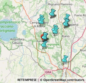 Mappa Via Magliano, 00060 Formello RM, Italia (6.55938)