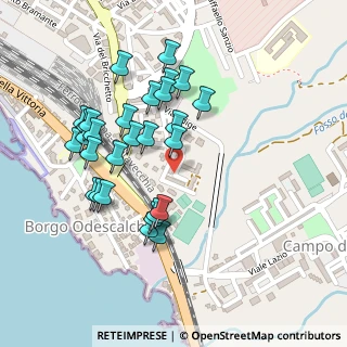 Mappa Via Camillo Prampolini, 00053 Civitavecchia RM, Italia (0.2425)