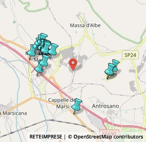 Mappa S.P. Palentina km 2.700, 67062 Magliano de' Marsi AQ, Italia (2.039)