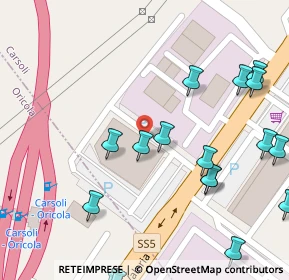 Mappa Strada Statale Tiburtina Valeria Km. 68, 67061 Carsoli AQ, Italia (0.08929)