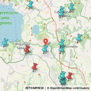Mappa Vicolo del Santo, 00123 Cesano RM, Italia (6.33294)