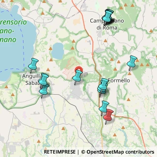 Mappa Via Stazione di Cesano, 00123 Cesano RM, Italia (5.29667)