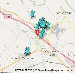 Mappa Zona Industriale snc, 67062 Magliano de' Marsi AQ, Italia (1.2025)