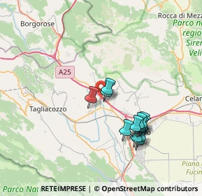Mappa Zona Industriale snc, 67062 Magliano de' Marsi AQ, Italia (7.045)