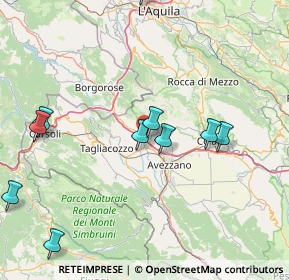 Mappa Zona Industriale snc, 67062 Magliano de' Marsi AQ, Italia (21.81455)