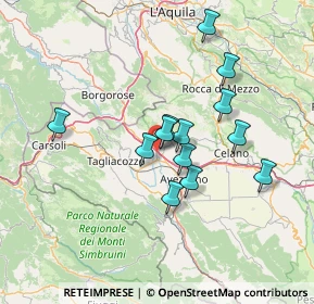 Mappa Zona Industriale snc, 67062 Magliano de' Marsi AQ, Italia (12.39077)