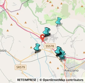 Mappa Zona Industriale snc, 67062 Magliano de' Marsi AQ, Italia (3.0095)