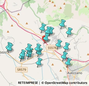 Mappa Zona Industriale snc, 67062 Magliano de' Marsi AQ, Italia (3.8885)