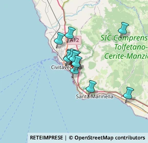 Mappa Via Zuddas, 00053 Civitavecchia RM, Italia (4.61167)
