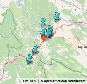 Mappa VIA Tiburtina, 67061 Carsoli AQ, Italia (5.33769)