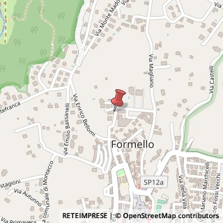 Mappa Via della Cappella, 16, 00060 Formello, Roma (Lazio)