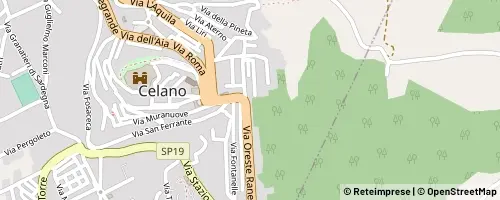 Mappa Celano