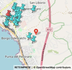Mappa Via Mario Stella, 00053 Civitavecchia RM, Italia (1.4875)