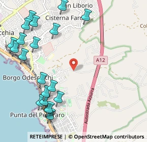 Mappa Via Mario Stella, 00053 Civitavecchia RM, Italia (1.4475)
