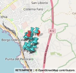 Mappa Via Mario Stella, 00053 Civitavecchia RM, Italia (0.7485)