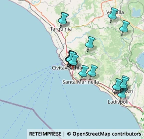 Mappa Via Mario Stella, 00053 Civitavecchia RM, Italia (13.38737)