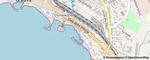 Mappa Civitavecchia