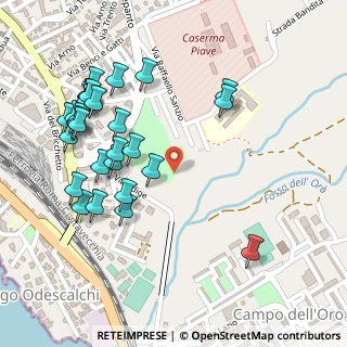 Mappa Via Nicolò Copernico, 00053 Civitavecchia RM, Italia (0.30103)
