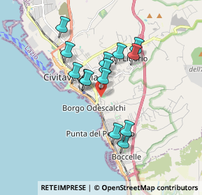 Mappa Piazzale Bruno Tombolelli, 00053 Civitavecchia RM, Italia (1.53857)