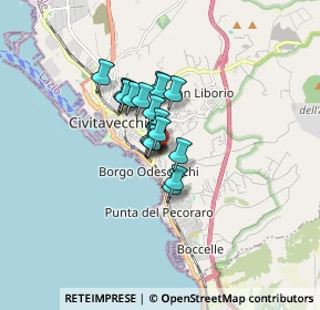 Mappa Piazzale Bruno Tombolelli, 00053 Civitavecchia RM, Italia (0.96316)