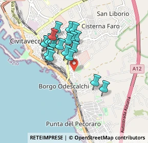 Mappa Piazzale Bruno Tombolelli, 00053 Civitavecchia RM, Italia (0.792)