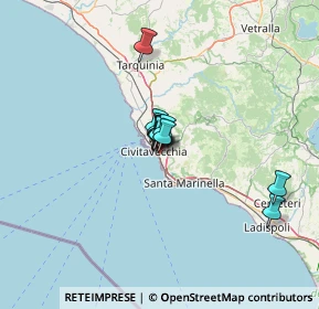 Mappa Piazzale Bruno Tombolelli, 00053 Civitavecchia RM, Italia (7.57727)