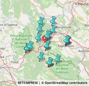 Mappa Strada Statale Tiburtina Valeria, 67061 Carsoli AQ, Italia (12.152)