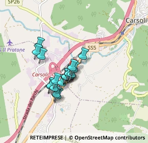 Mappa Strada Statale Tiburtina Valeria, 67061 Carsoli AQ, Italia (0.643)