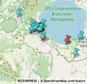 Mappa Via Braccianese Claudia, 00066 Bracciano RM, Italia (3.1275)