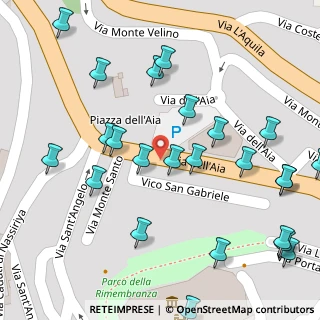 Mappa Piazza Aia, 67043 Celano AQ, Italia (0.075)