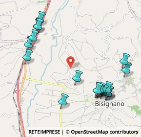 Mappa Contrada Campovile, 87043 Bisignano CS, Italia (2.6695)