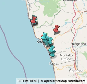 Mappa SP270, 87022 Cetraro CS, Italia (10.171)