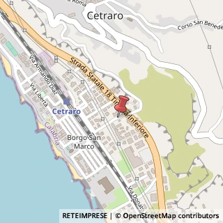 Mappa Corso Milano, 37, 87022 Cetraro, Cosenza (Calabria)