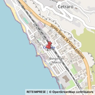 Mappa Via F. Pirrino, 37, 87022 Cetraro, Cosenza (Calabria)