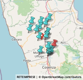 Mappa 87010 Torano Castello CS, Italia (10.068)