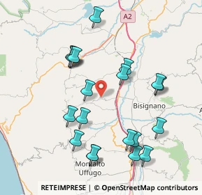 Mappa 87010 Torano Castello CS, Italia (8.8735)