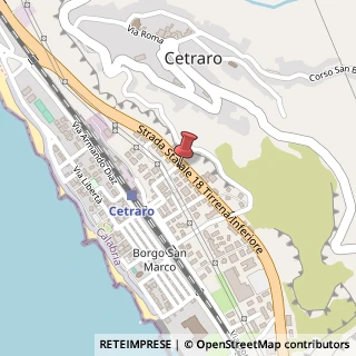 Mappa Via Stazione, 12, 87022 Cetraro, Cosenza (Calabria)