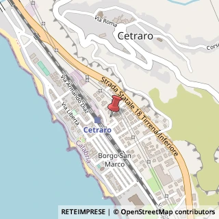 Mappa Via Stazione, 9, 87022 Cetraro, Cosenza (Calabria)