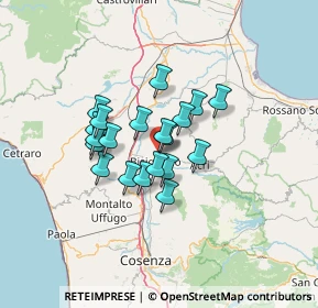 Mappa Corso Vittorio Veneto, 87043 Bisignano CS, Italia (10.22)