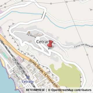 Mappa Via Antonio Guarasci, 28, 87022 Cetraro, Cosenza (Calabria)