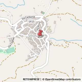 Mappa Via Umberto, 2, 09040 Silius, Cagliari (Sardegna)