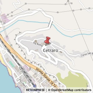 Mappa Contrada Alessandrina, 87022 Cetraro, Cosenza (Calabria)