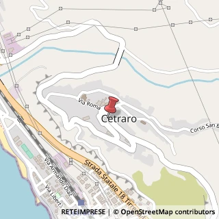 Mappa Via Luigi de Seta, 13, 87022 Cetraro, Cosenza (Calabria)