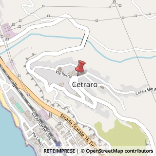 Mappa Piazza del Popolo, 28, 87022 Cetraro, Cosenza (Calabria)