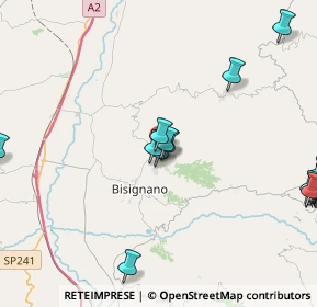 Mappa Corso Giuseppe Mazzini, 87043 Bisignano CS, Italia (6.19556)