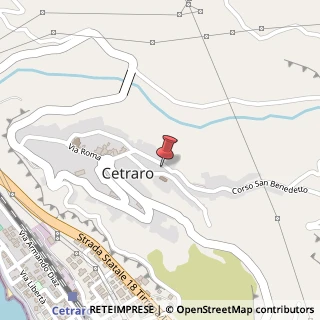 Mappa Corso San Benedetto, 122, 87022 Cetraro, Cosenza (Calabria)