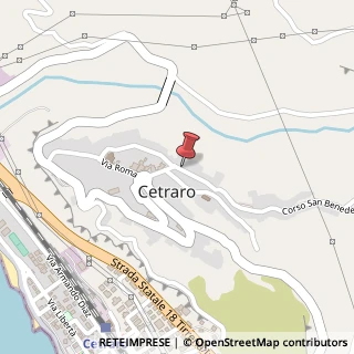 Mappa Corso s. benedetto 2, 87022 Cetraro, Cosenza (Calabria)