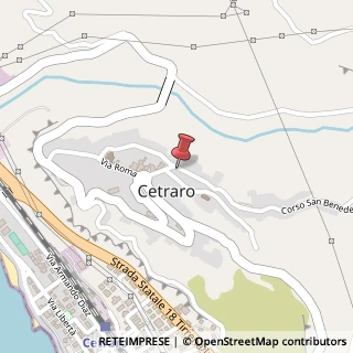 Mappa Corso San Benedetto, 80, 87022 Cetraro, Cosenza (Calabria)