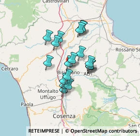 Mappa Via del Salvatore, 87043 Bisignano CS, Italia (10.64)