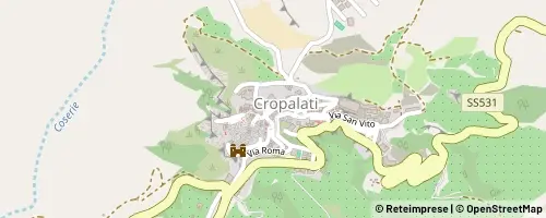Mappa Cropalati
